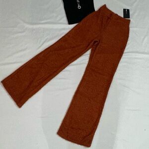 Fashion Nova Brown Wide Leg Pants with Classic Style